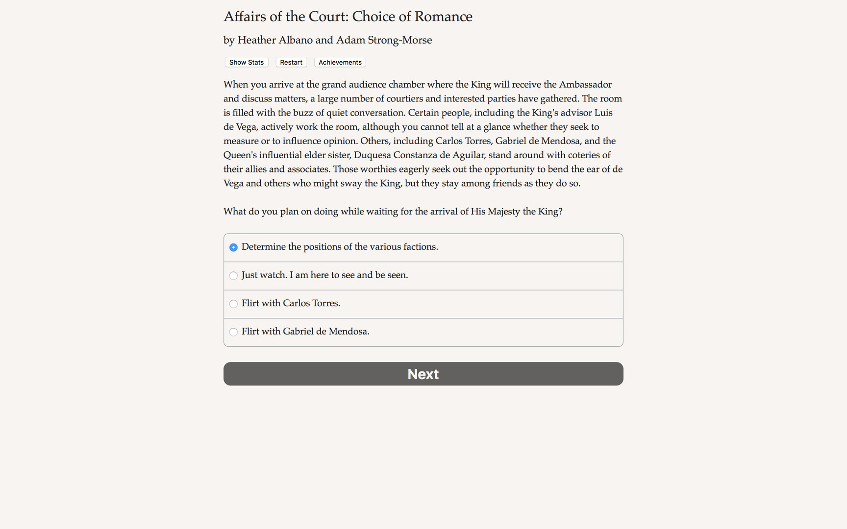 Affairs of the Court: Choice of Romance - кадр 2