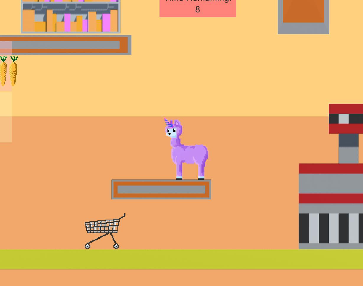 Alpaca Goes Shopping (itch) - кадр 2