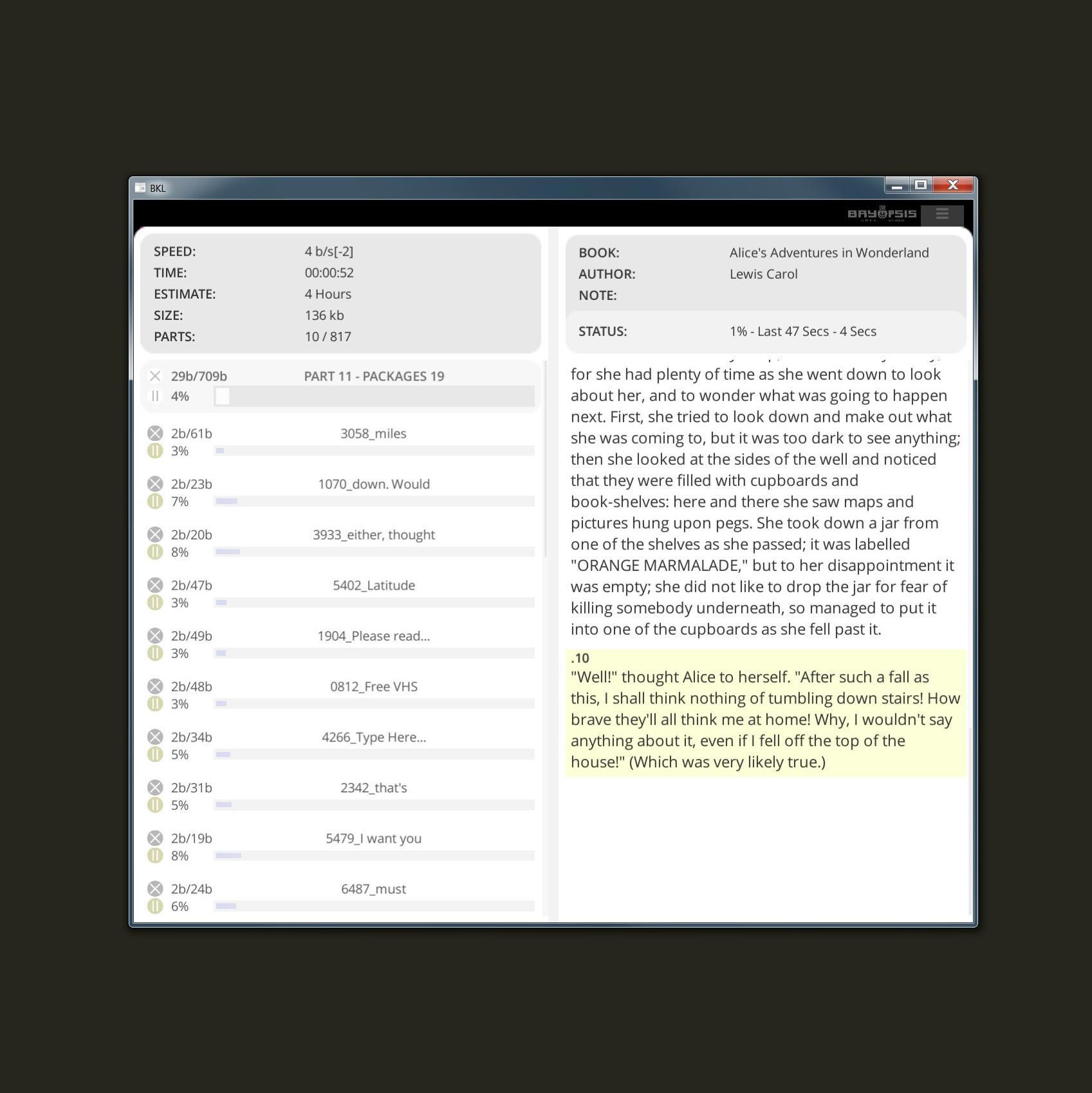 BKL Reader (itch) - кадр 1