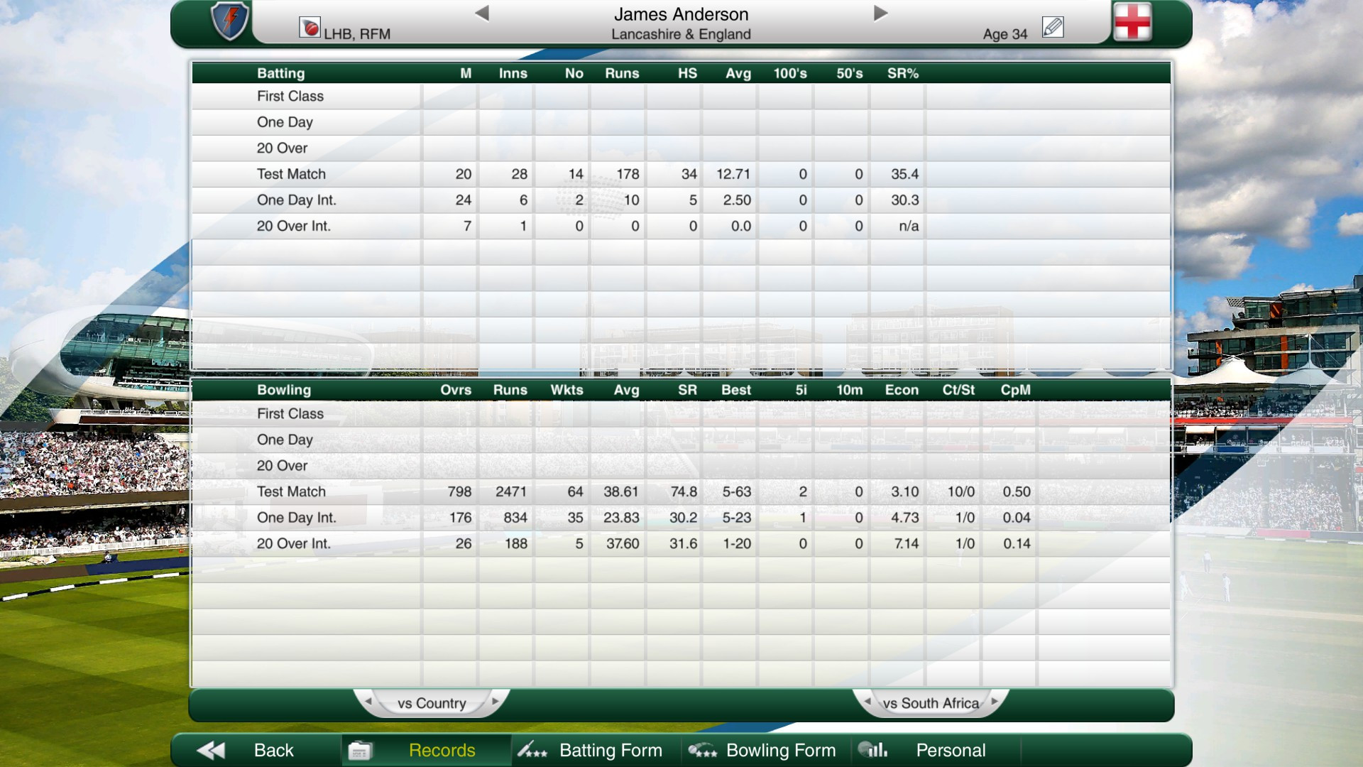Cricket Captain 2017 - кадр 7