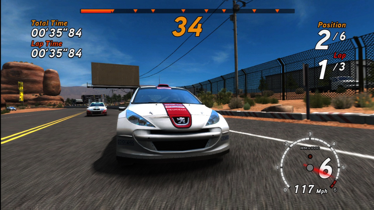 SEGA Rally Online Arcade - кадр 9