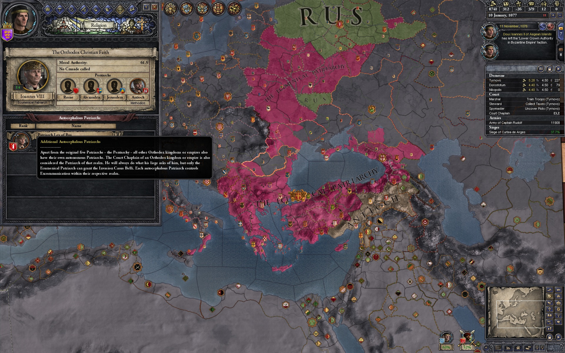 Crusader Kings II: Legacy of Rome - кадр 3