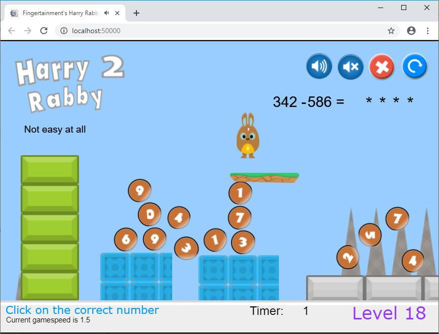 HarryRabby2 Subtracting Large Numbers FREE (itch) - кадр 1