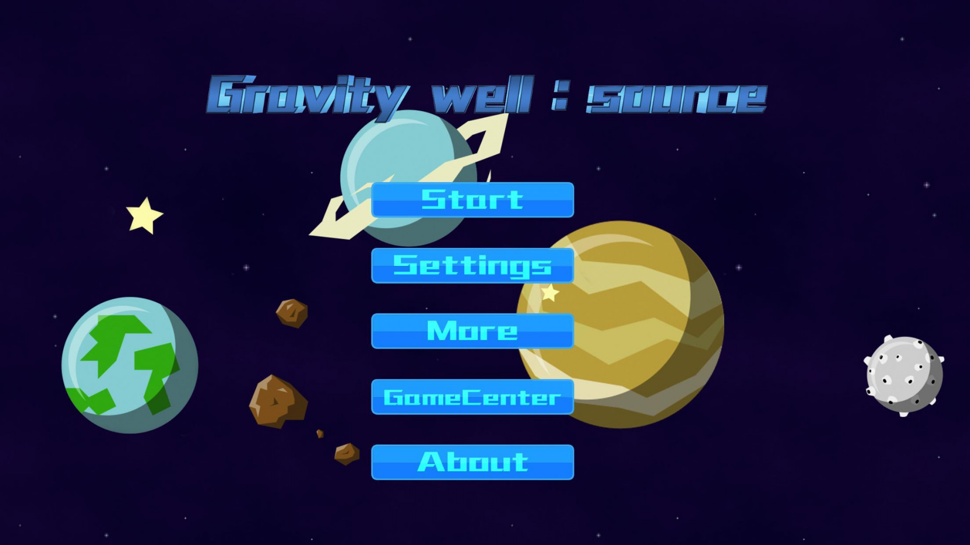 Gravity well:source (itch) - кадр 4