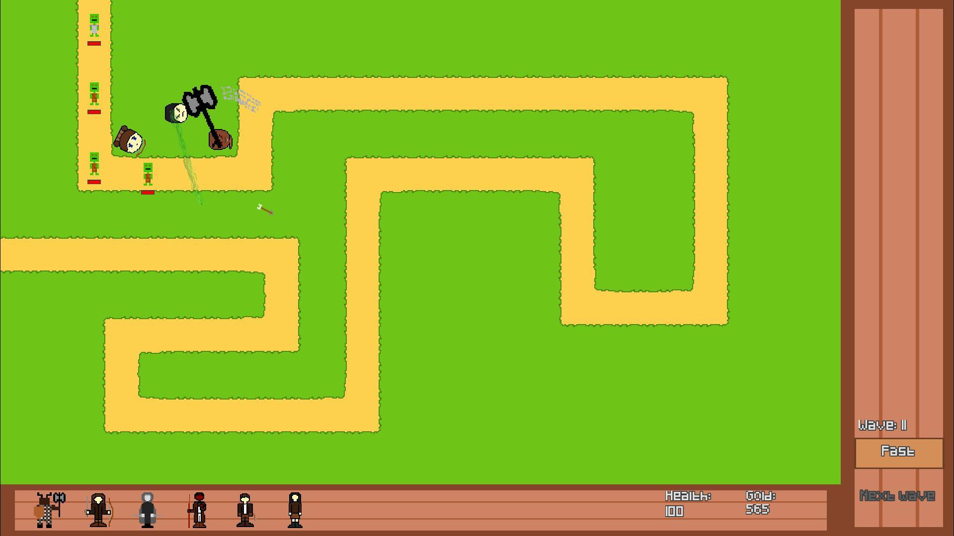 Tower defence demo (binglo) (itch) - кадр 2