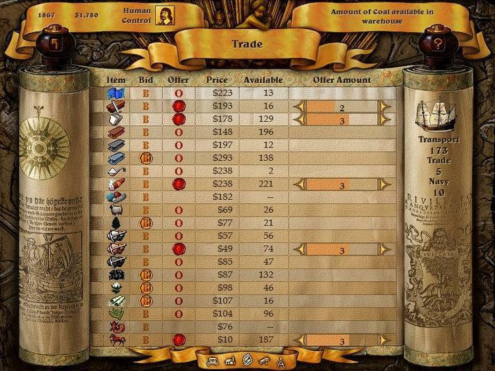 Imperialism 2: The Age of Exploration - кадр 8