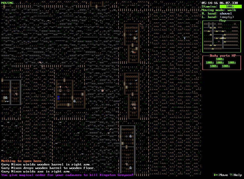NecromanZer 7DRL (itch) - кадр 8