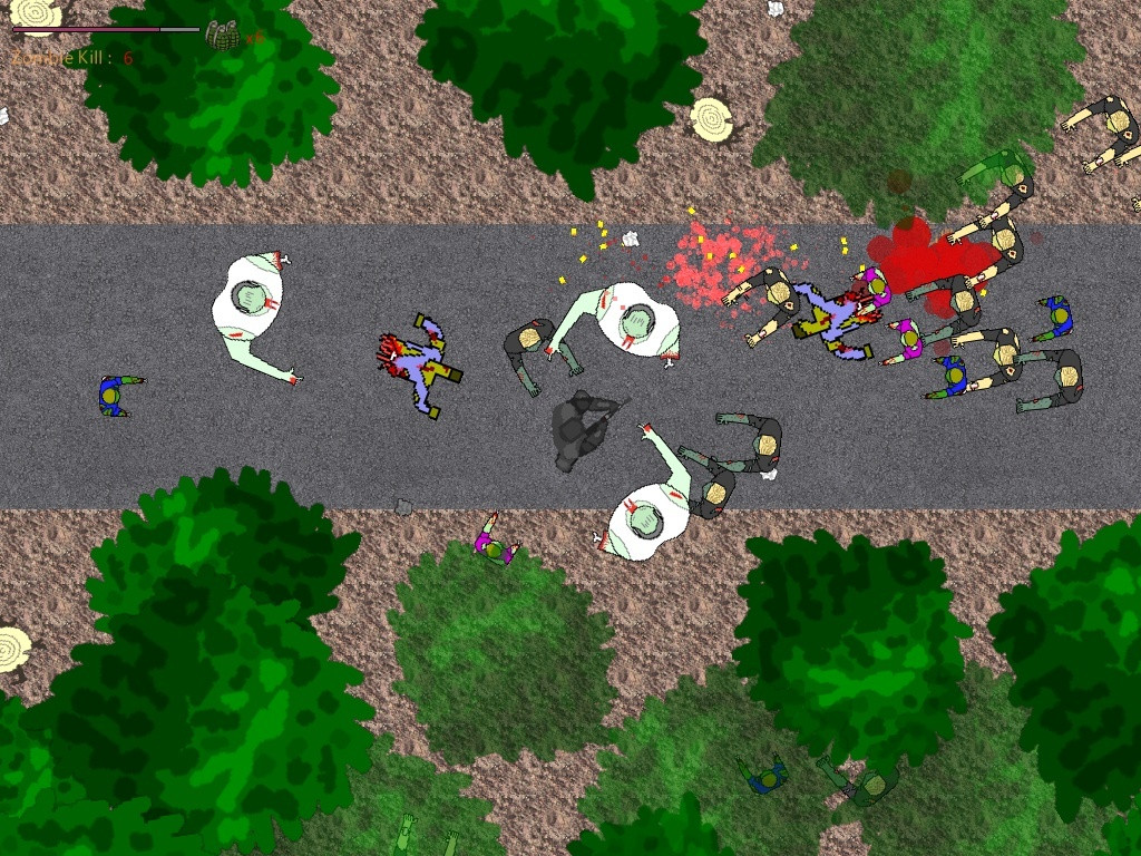 Revenge of the Zombies (itch) - кадр 2