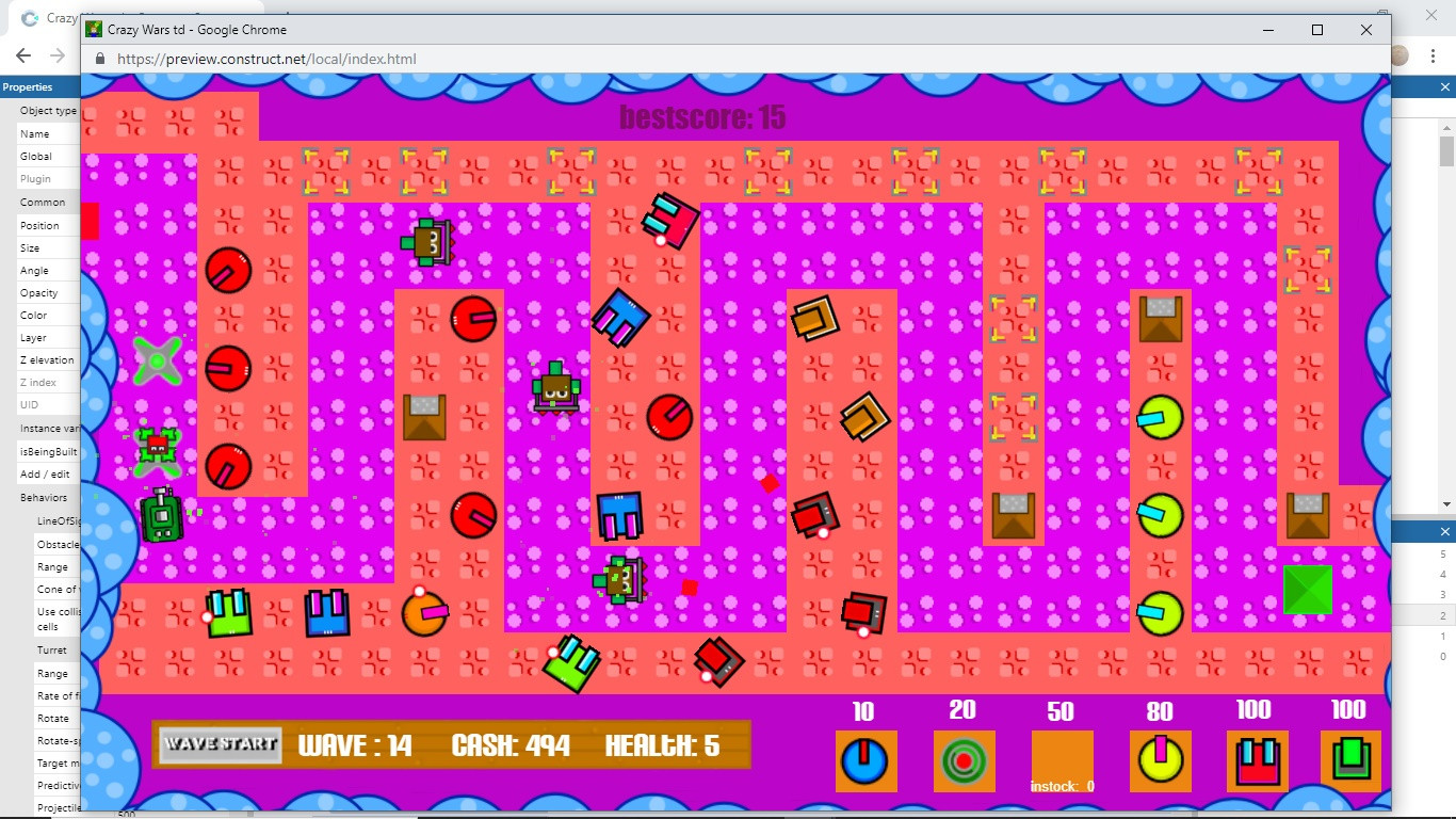 Crazy Wars TD (itch) - кадр 3