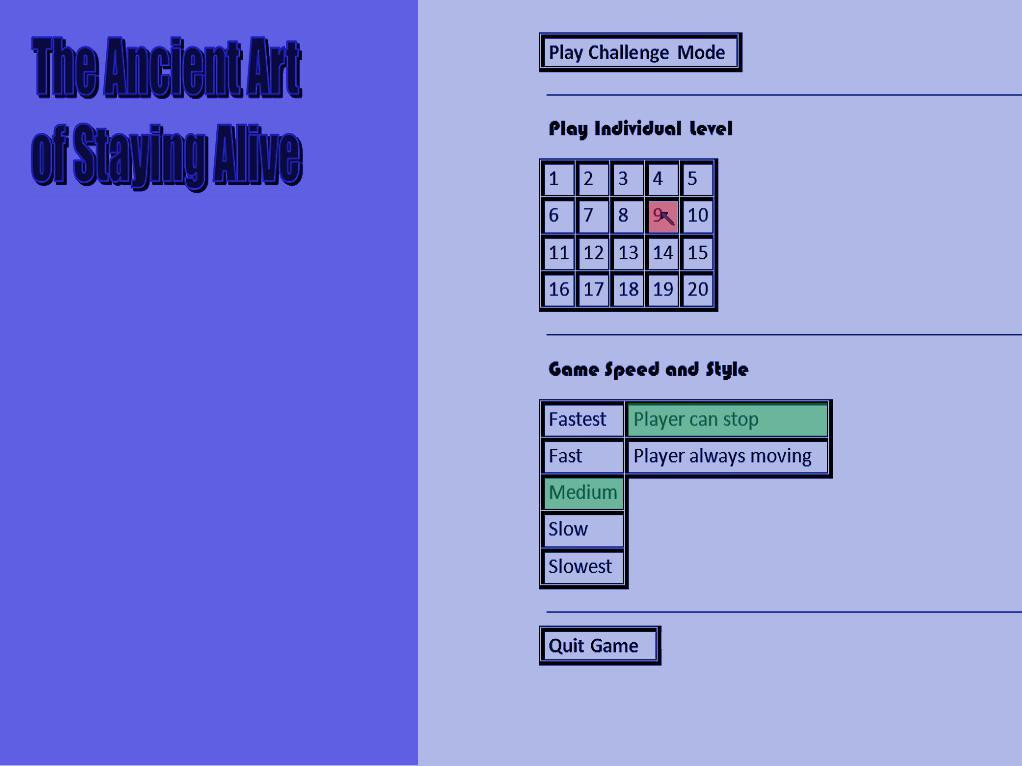 The Ancient Art of Staying Alive (itch) - кадр 2