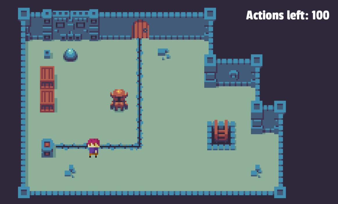 100 Step Dungeon (itch) - кадр 3