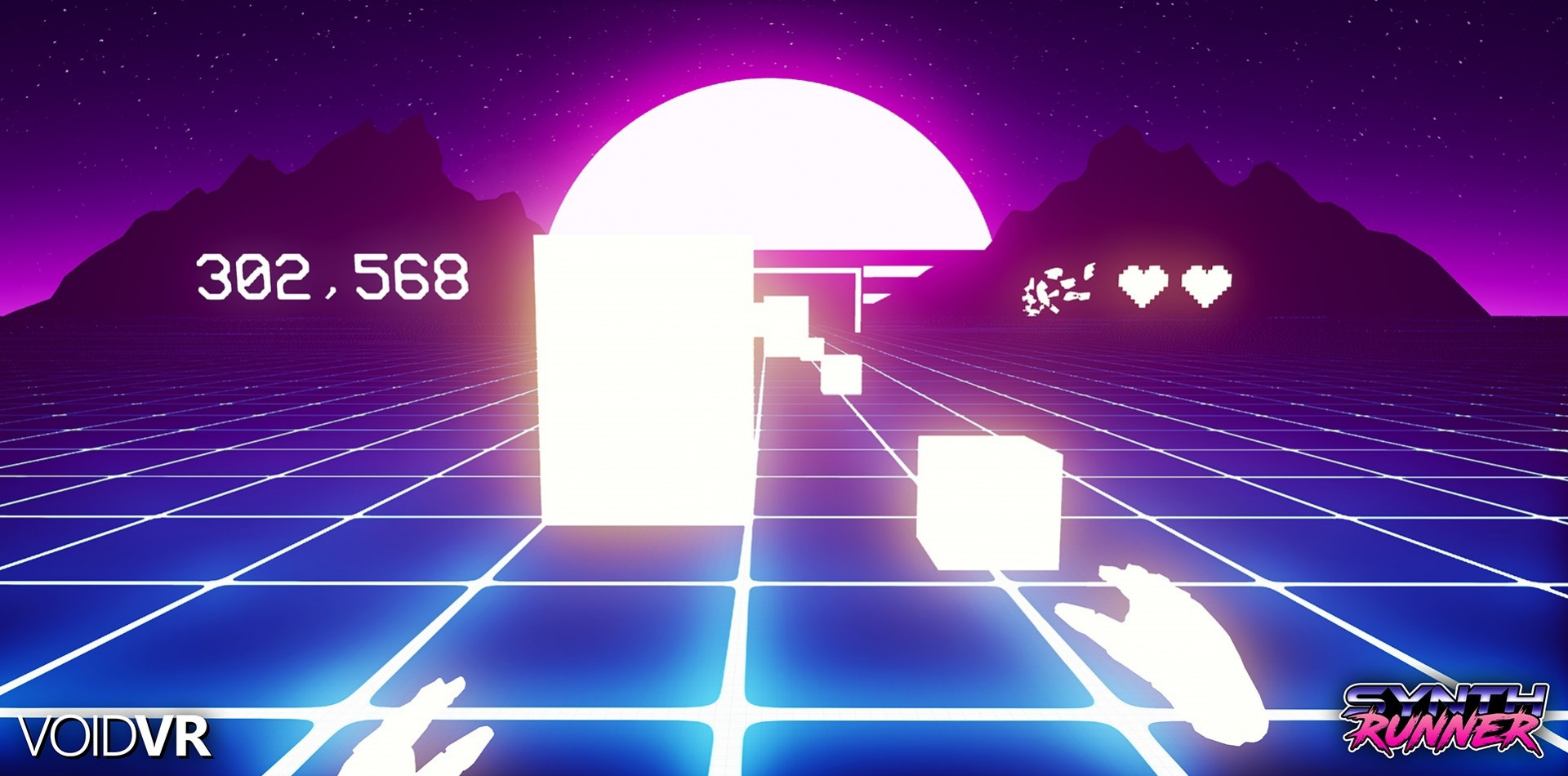 SynthRunner VR (itch) - кадр 2