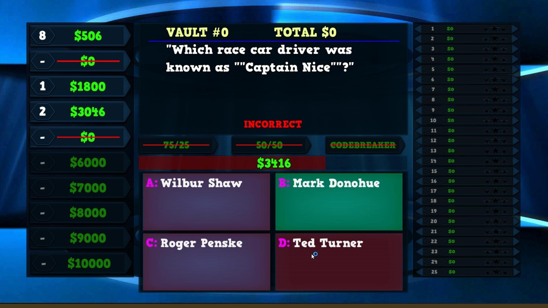 Trivia Vault: Auto Racing Trivia - кадр 3