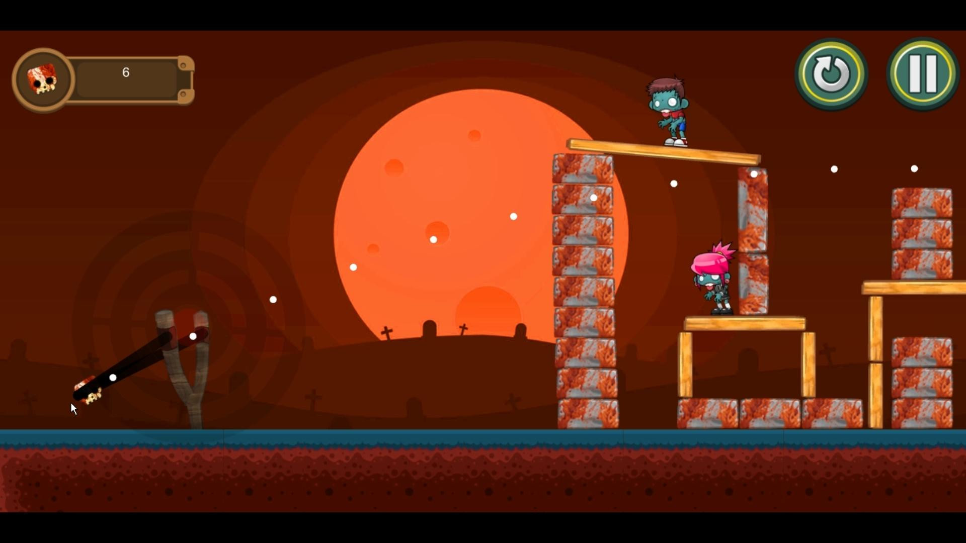 SlingSkull Zombies: The Dawn - кадр 4