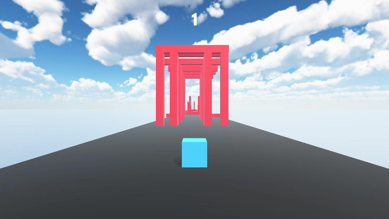 Cube Runner 3D (FluxyGames) (itch) - кадр 3