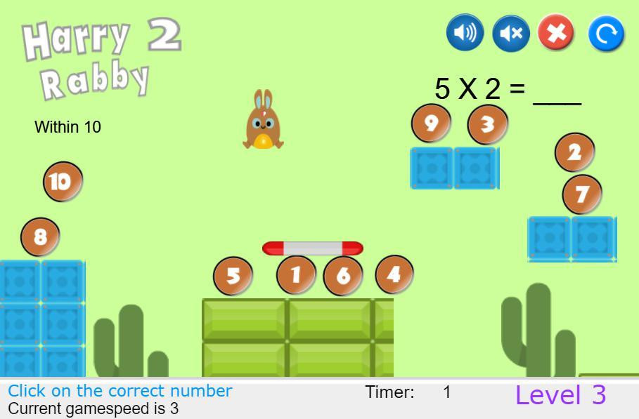 HarryRabby Elementary Math - Multiplication FREE Edition (itch) - кадр 2