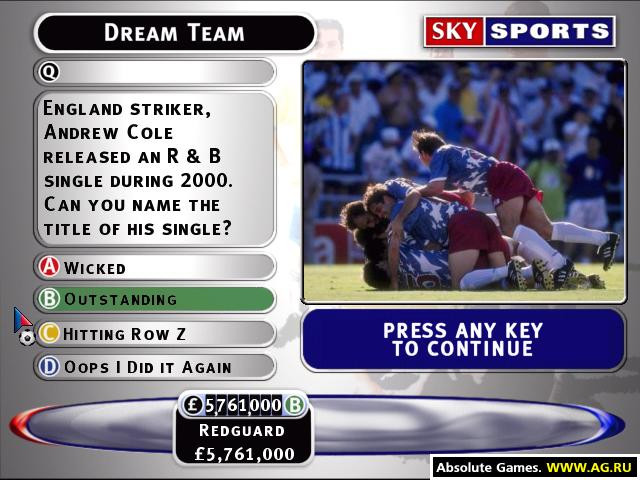 Sky Sports Football Quiz - кадр 7