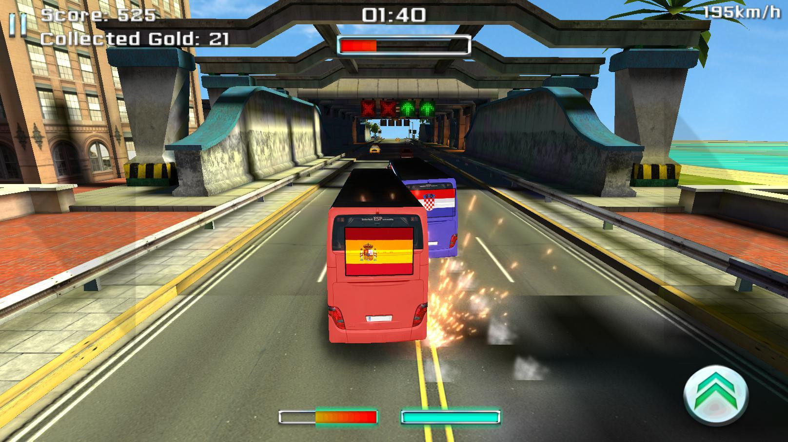 Euro Football Bus Battle 2016 (itch) - кадр 3
