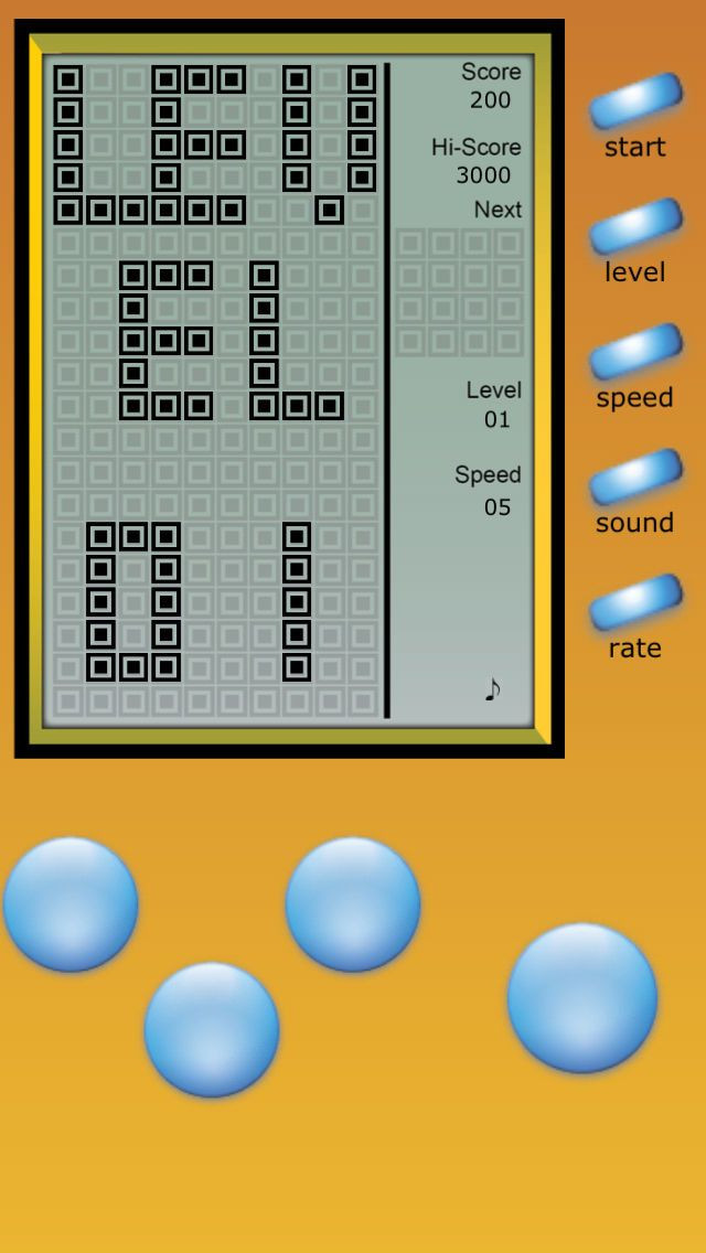 Classic Brick Game Console - кадр 1