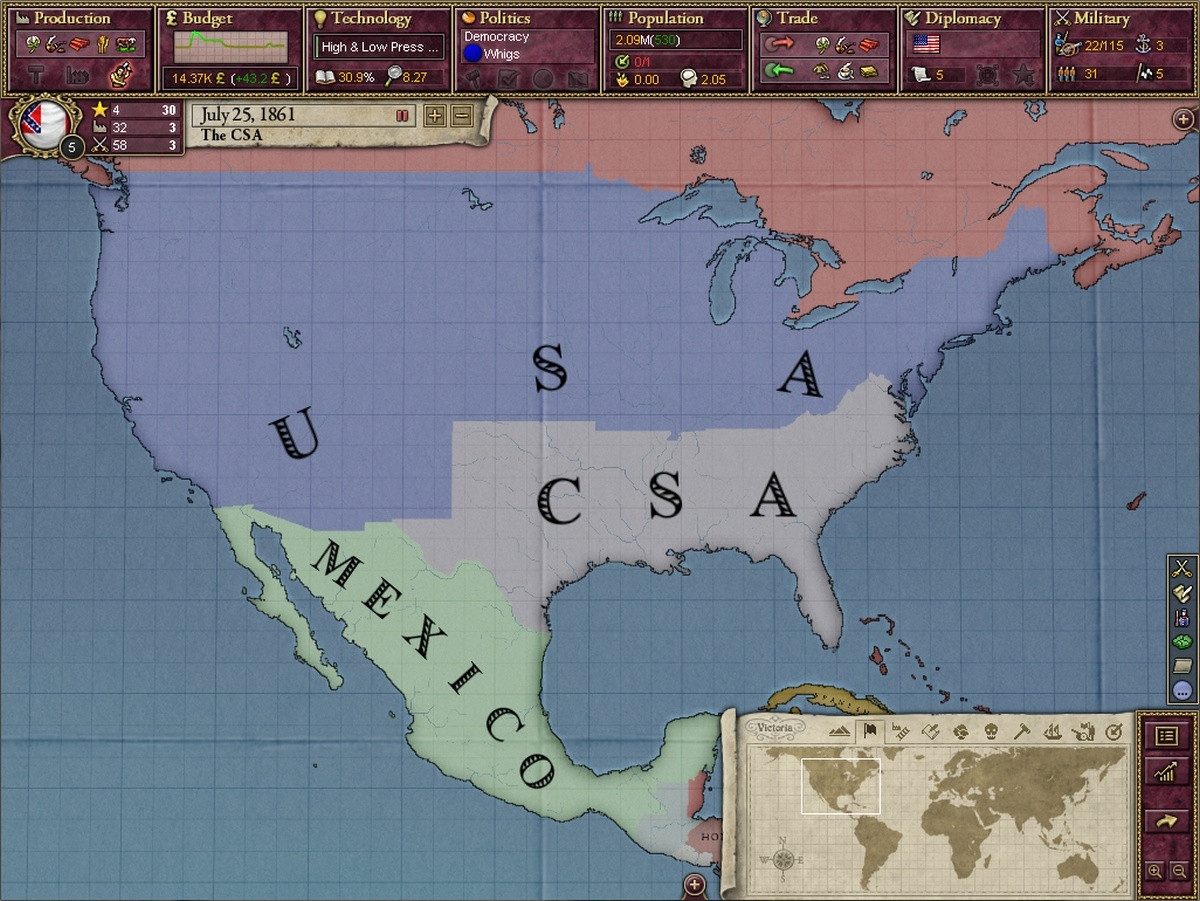 Victoria 2: A House Divided - кадр 8