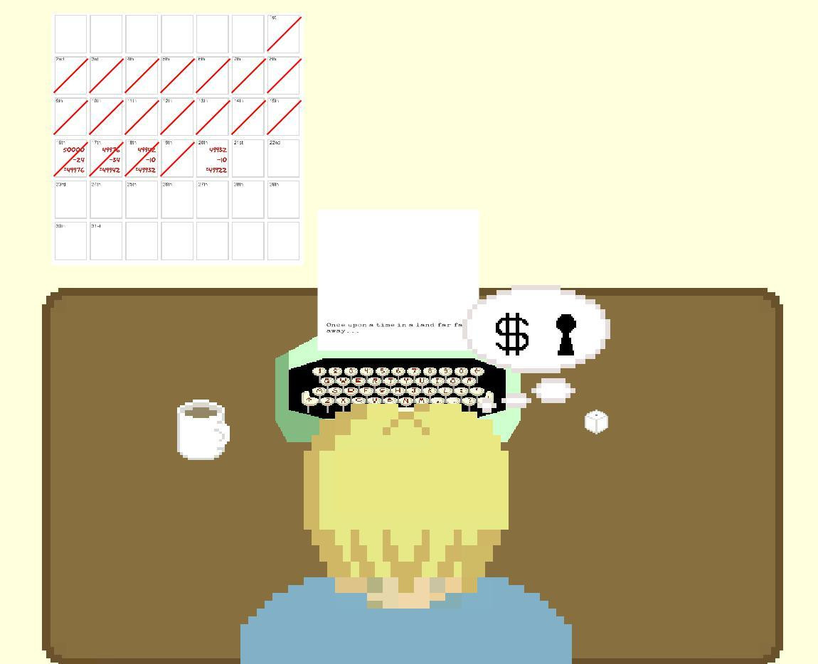 The Author and the Deadline (itch) - кадр 1