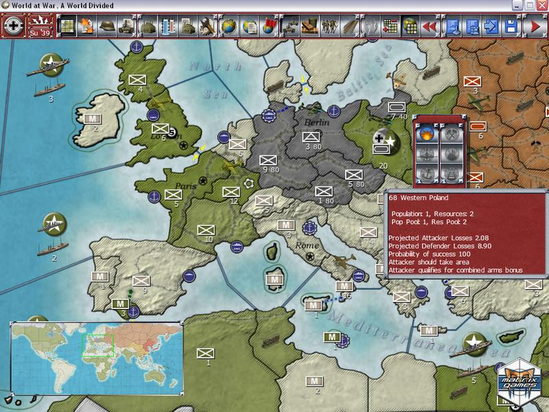 Gary Grigsby's World at War: A World Divided - кадр 10