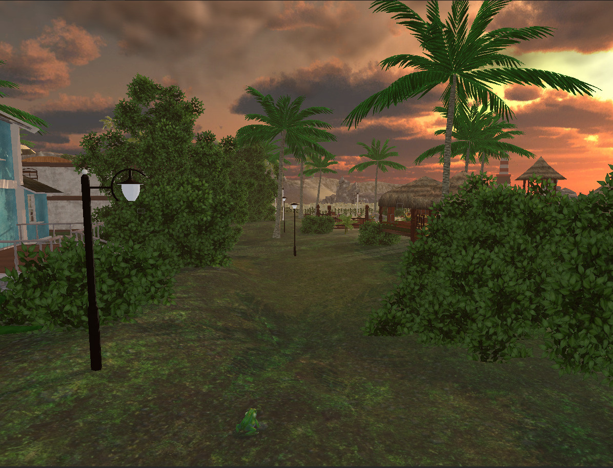 The beauties&zombies of beach for VR - кадр 13