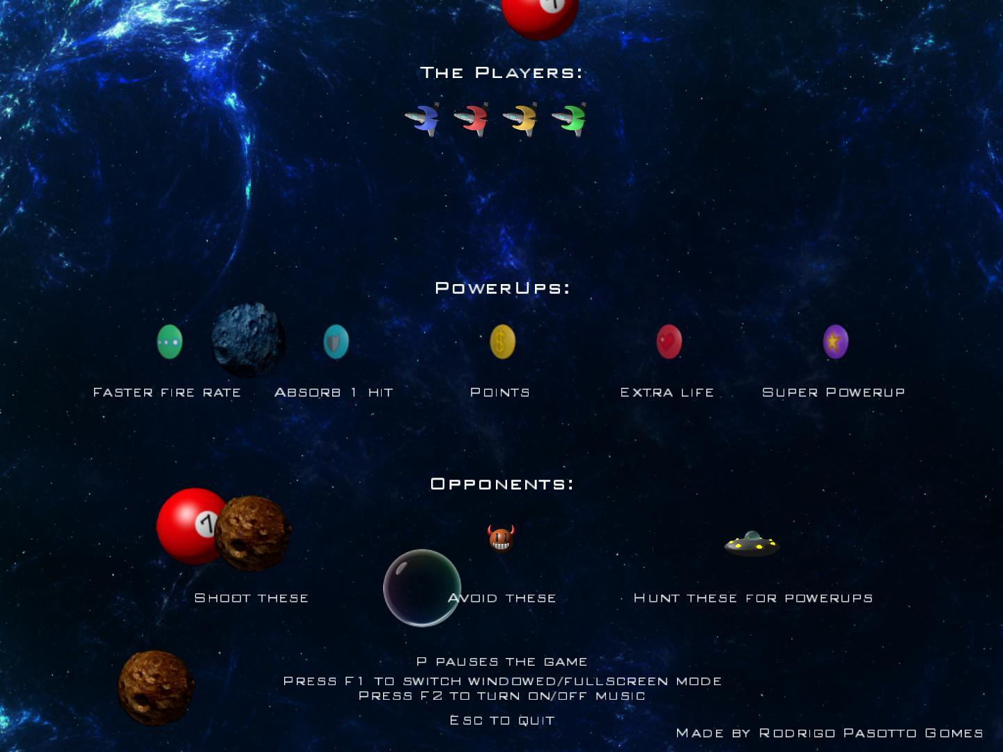 Space's Asteroid Blasters (itch) - кадр 2