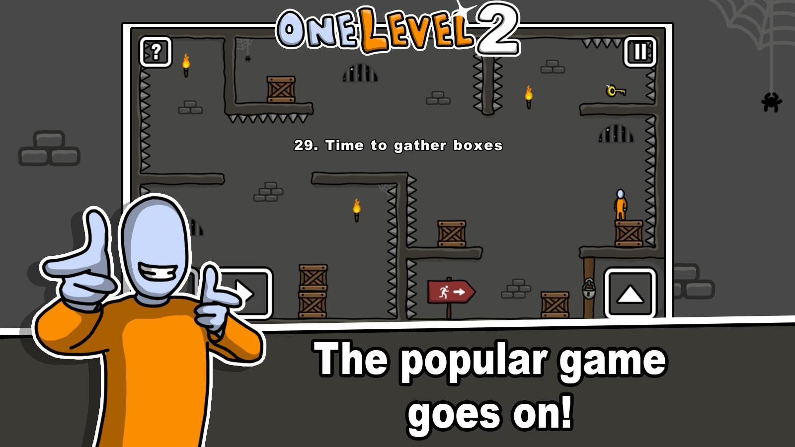 One Level 2: Stickman Jailbreak (itch) - кадр 1
