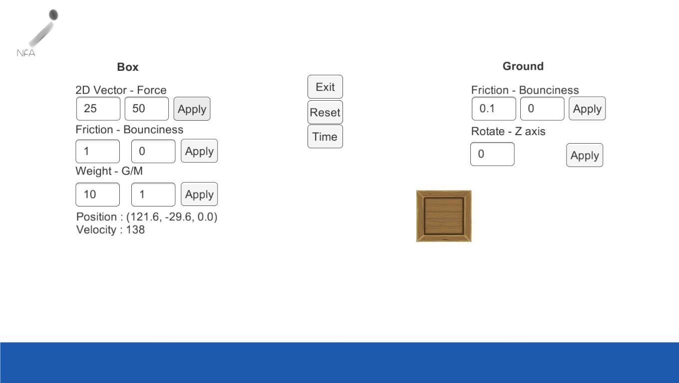 Physics Simulation (itch) - кадр 1