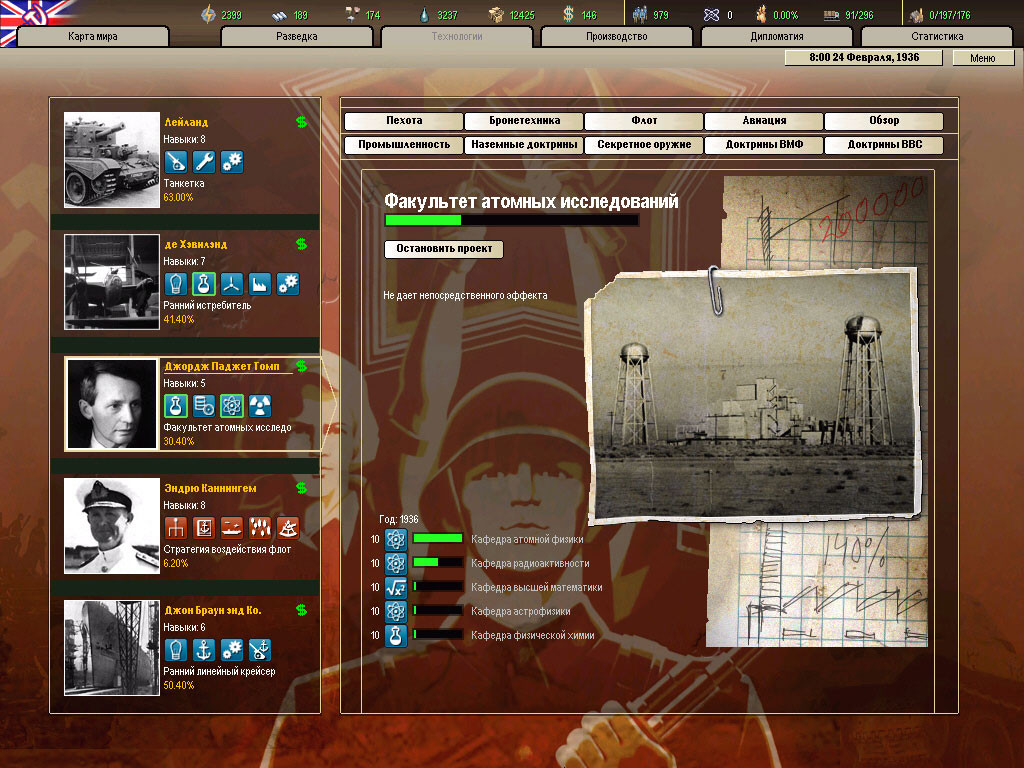 Hearts of Iron II: Doomsday - Armageddon - кадр 9