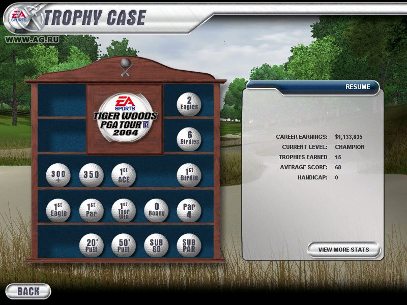Tiger Woods PGA Tour 2004 - кадр 14