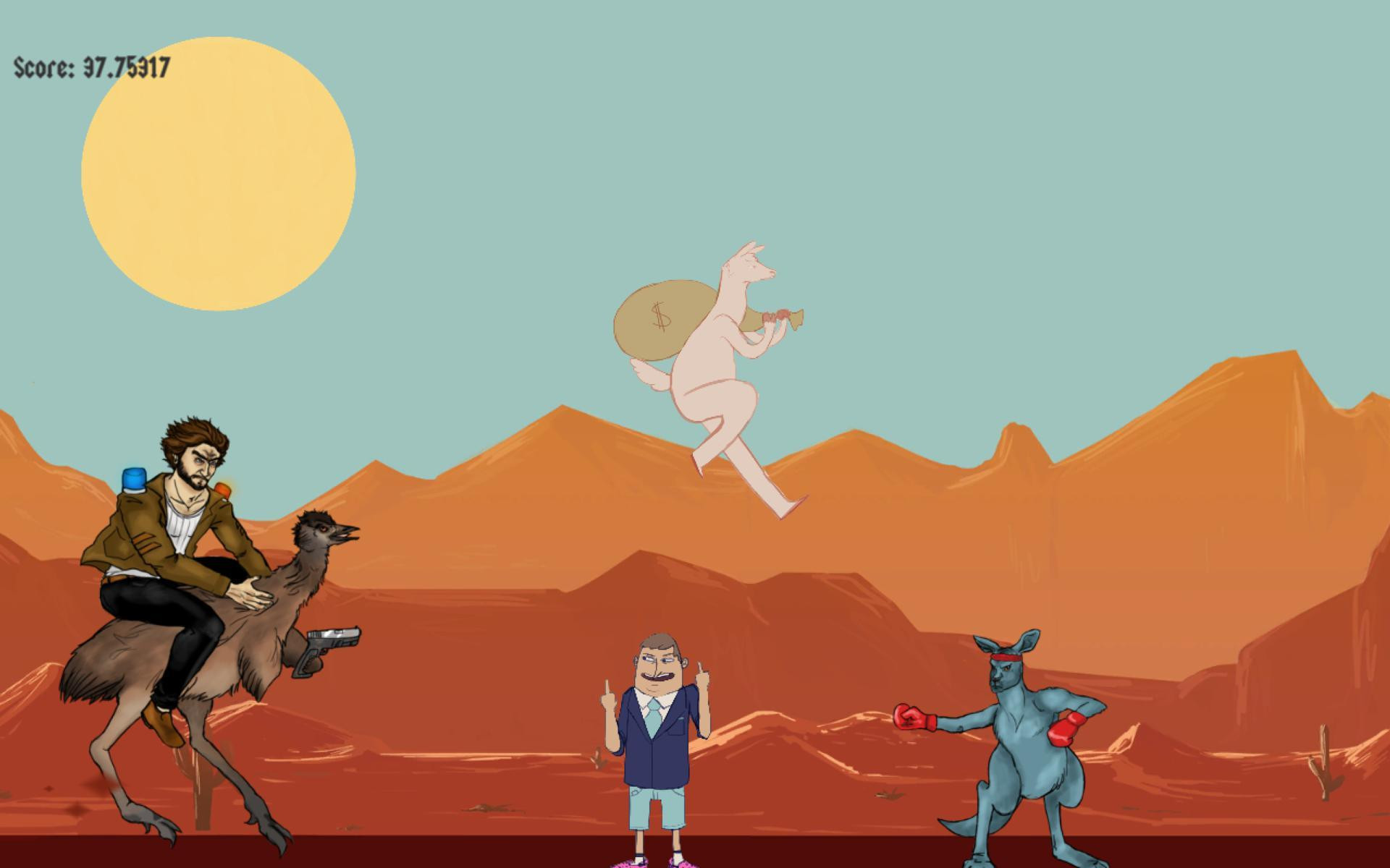 Australian Llama On the Road (itch) - кадр 3