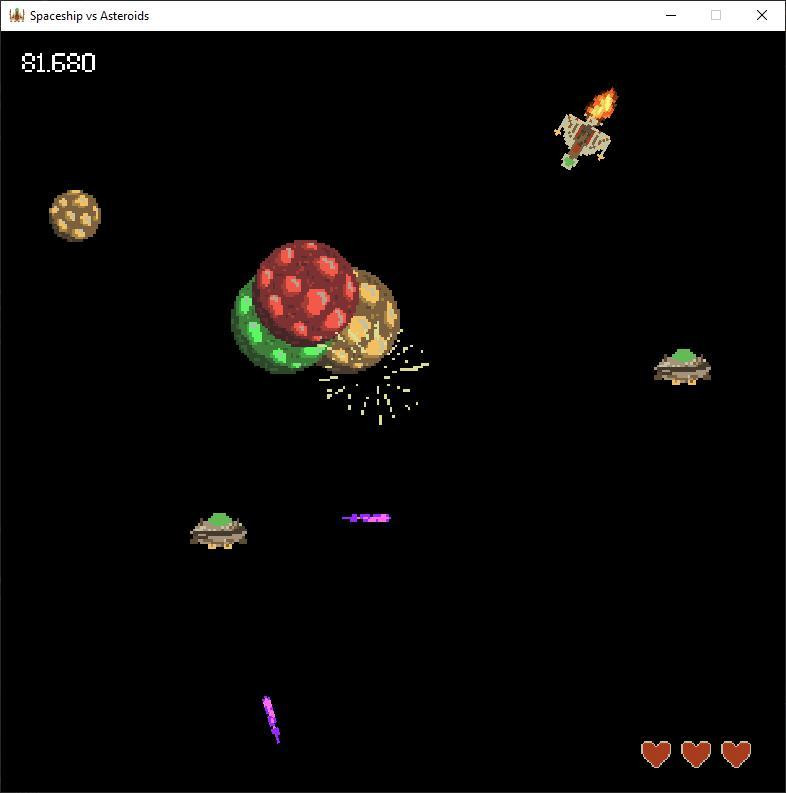 Spaceship vs Asteroids (itch) - кадр 3