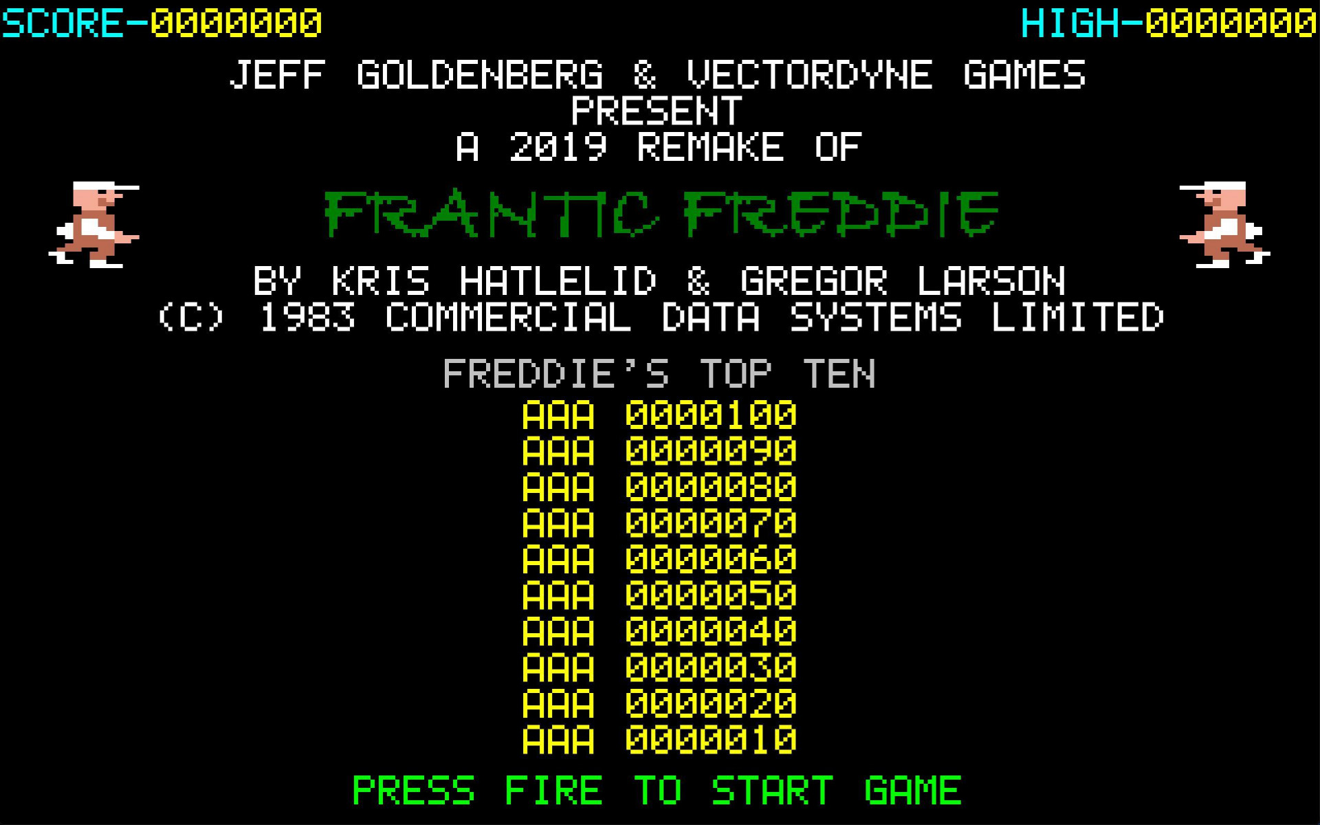 Frantic Freddie (itch) - кадр 2