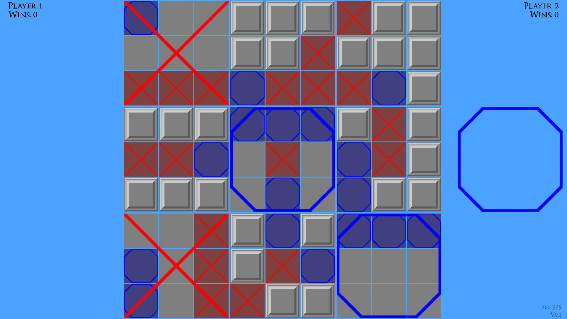 Ultimate Tic Tac Toe (itch) - кадр 1
