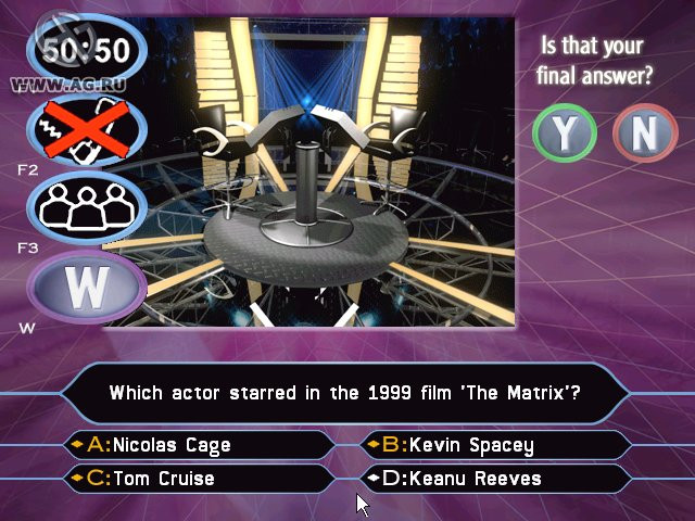 Who Wants to Be a Millionaire? 2nd UK Edition - кадр 5