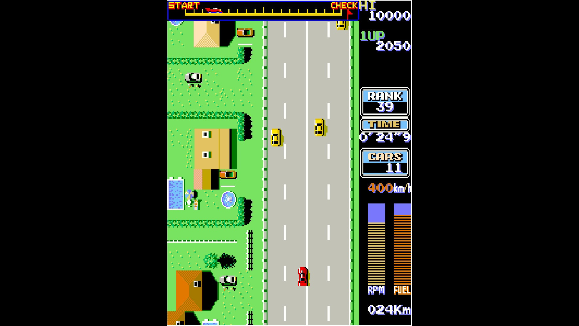 Arcade Archives ROAD FIGHTER - кадр 8