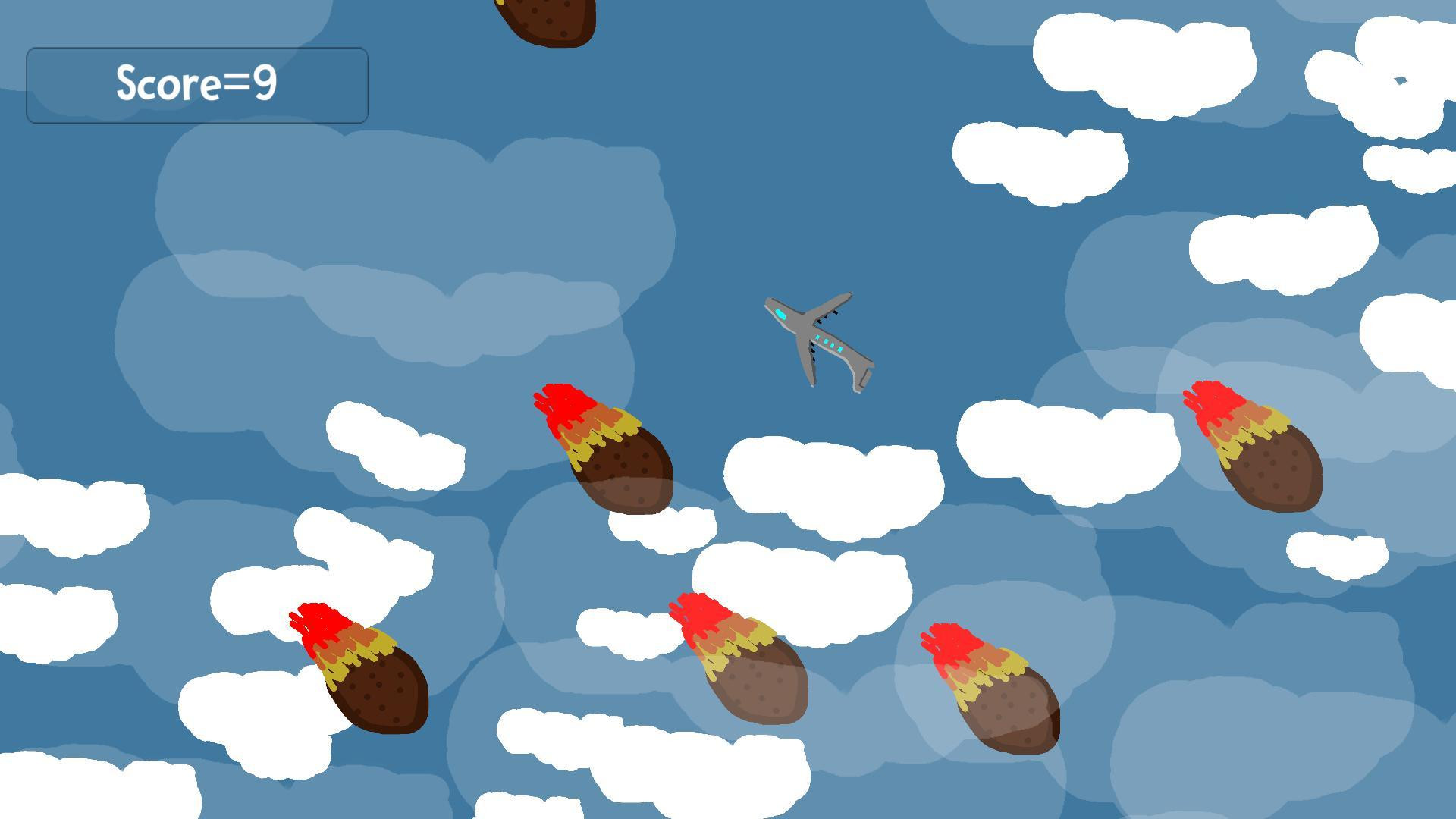Flying With Meteors (itch) - кадр 4