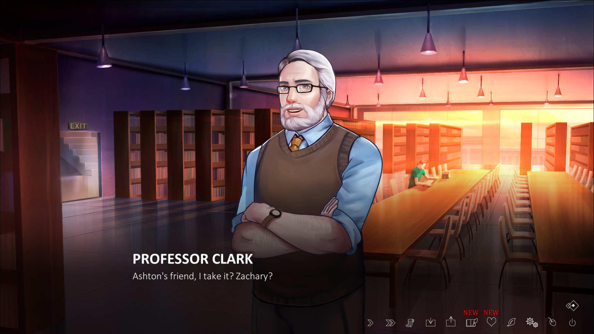 The Letter - Horror Visual Novel - кадр 8