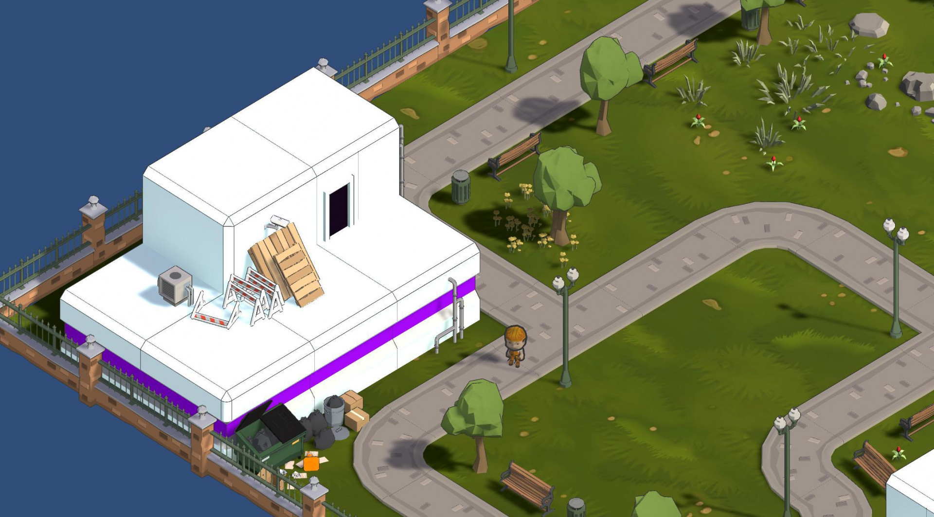 Hoverfield Park - Beat Haven (itch) - кадр 1