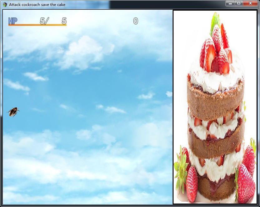Attack cockroach save the cake - кадр 6