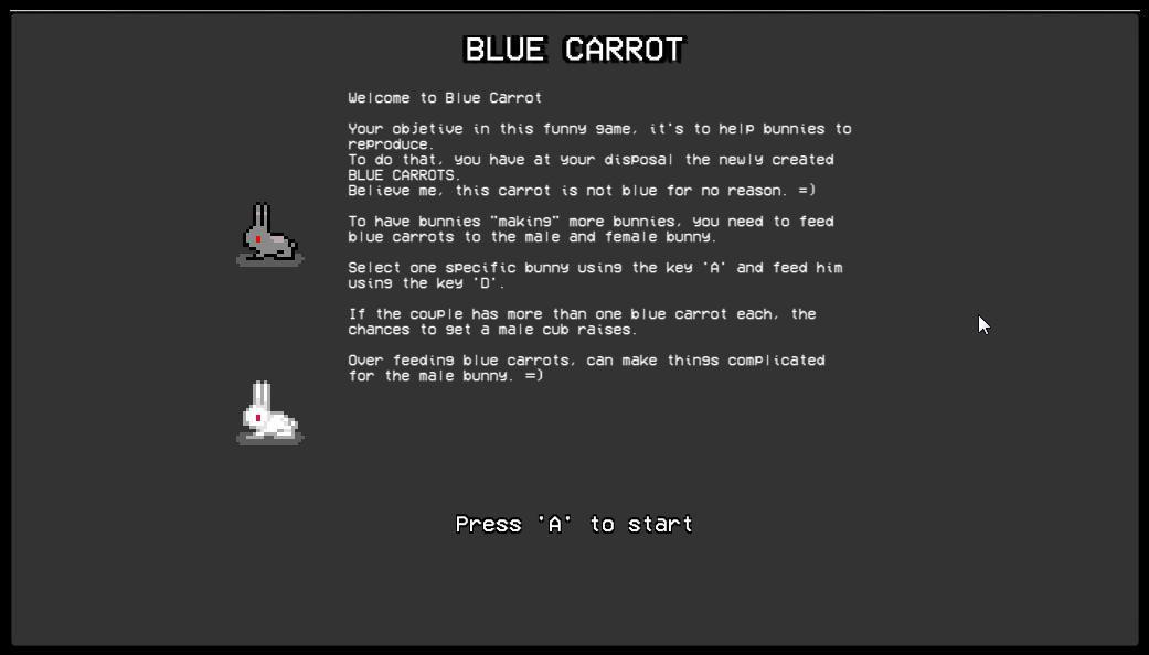 Blue Carrot (itch) - кадр 2