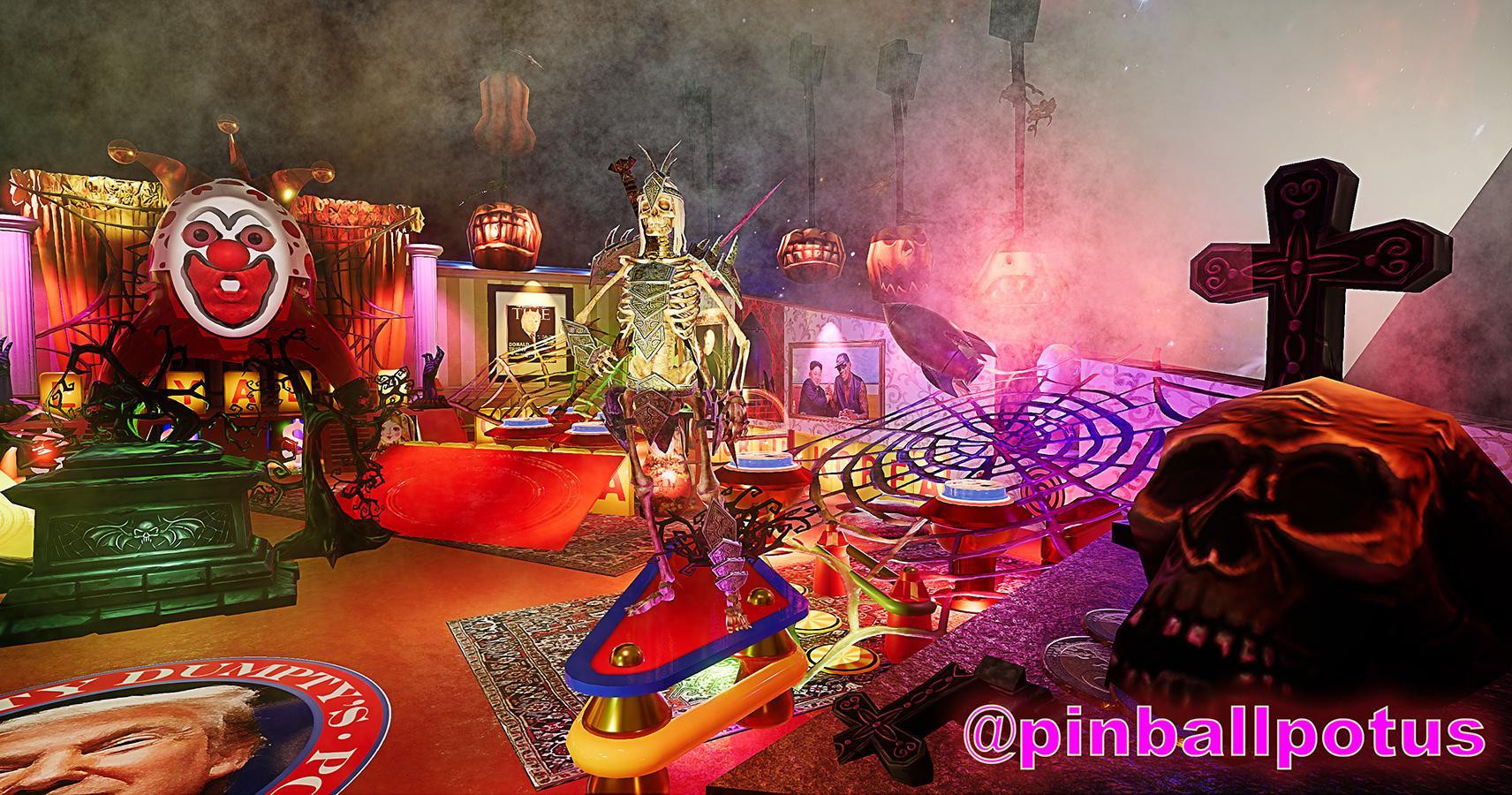 Trumpty Dumpty POTUS Pinball Special Halloween Edition (itch) - кадр 4