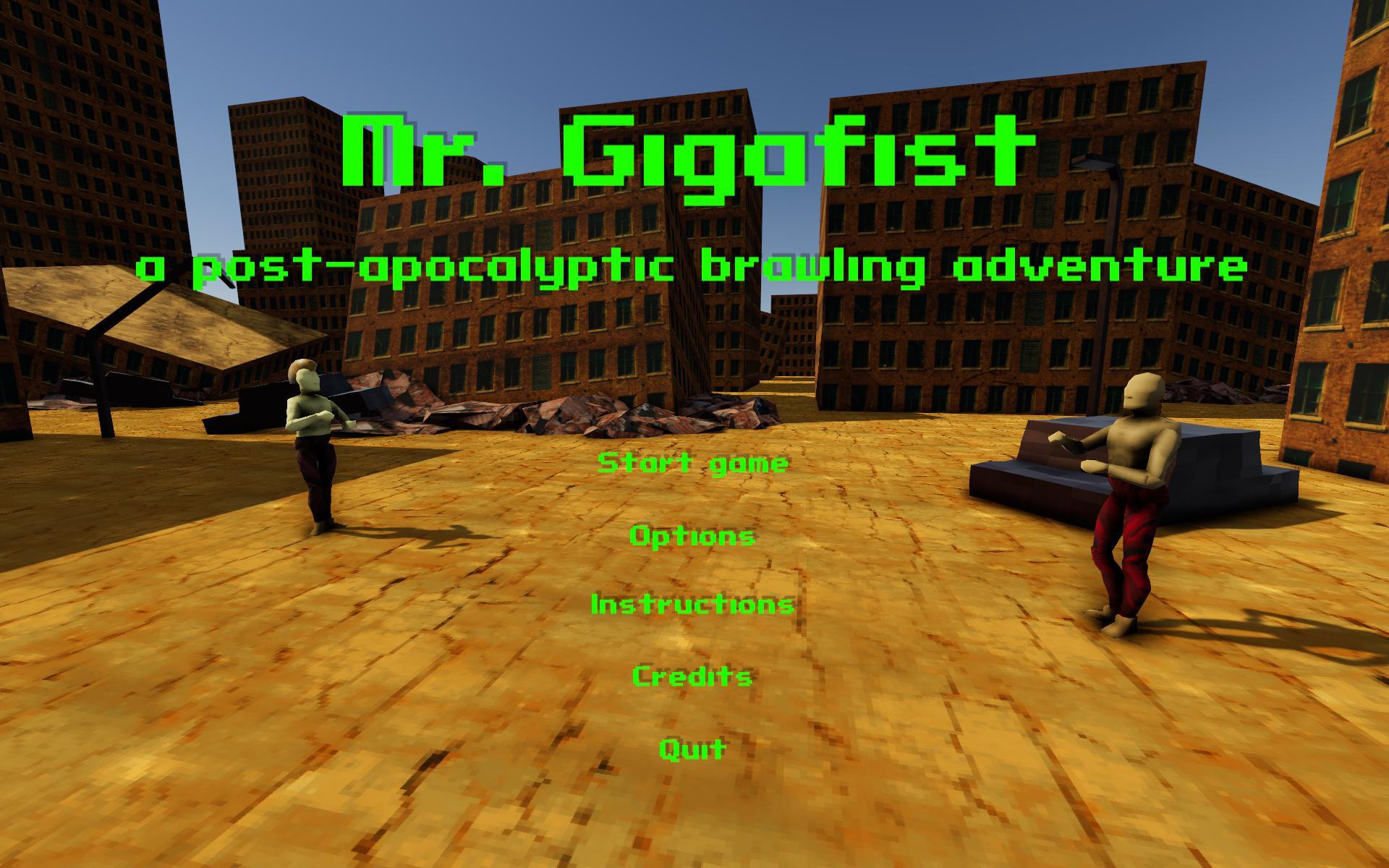 Mr. Gigafist: Ludum Dare 40 (itch) - кадр 3