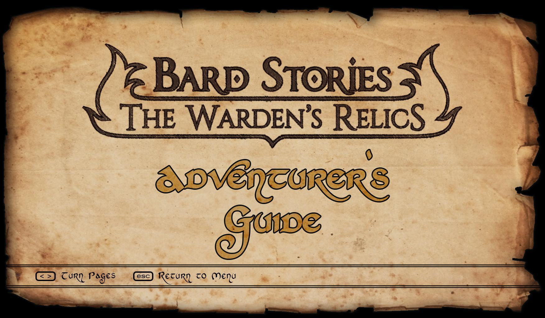 Bard Stories - The Warden's Relics (itch) - кадр 3