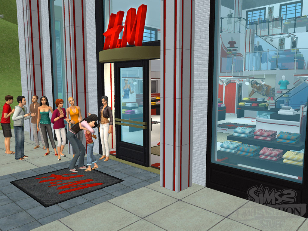 The Sims 2 H&M Fashion Stuff - кадр 2