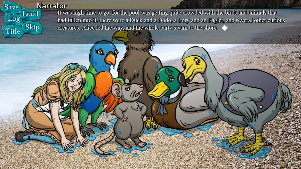 BRG's Alice in Wonderland Visual Novel - кадр 4
