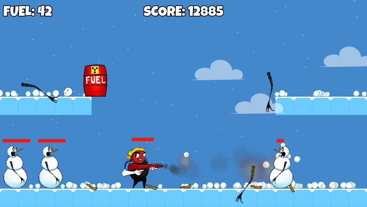 COMPO: Flamethrowers vs. Snowmen! (itch) - кадр 2