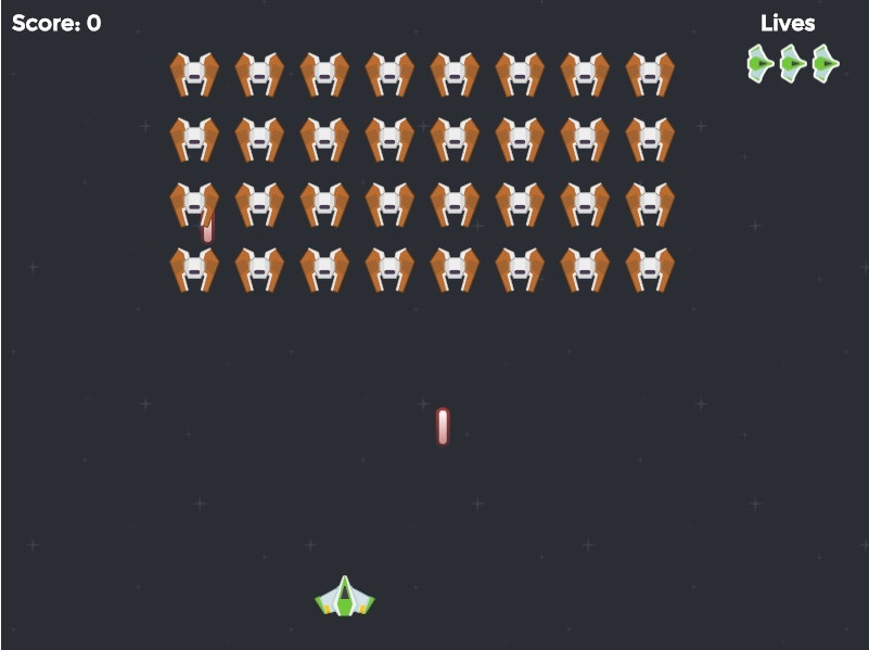 Space Invaders - Test (itch) - кадр 3